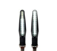 HHRDYY Side Indicator Motorcycle Turn Signal Lights Flashing Signal Lamp For SUZUKI DL650/V-STROM DR 650 S/SE SV650/S B-KING Running Lights Signal Device(WHITE,2 PCS)