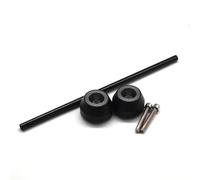 HHRDYY Suitable For DUCATI MONSTER S4R Motorcycle Accessories Front And Rear Axle Wheel Protector Anti-collision Slider Anti-fall Sliders Crash Protector(Titanium,X-front)