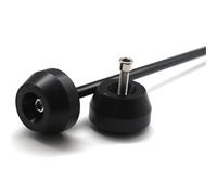 HHRDYY Suitable For DUCATI MONSTER S4R Motorcycle Accessories Front And Rear Axle Wheel Protector Anti-collision Slider Anti-fall Sliders Crash Protector(Black,X-rear)