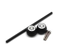 HHRDYY Suitable For DUCATI MONSTER S4R Motorcycle Accessories Front And Rear Axle Wheel Protector Anti-collision Slider Anti-fall Sliders Crash Protector(Silver,X-front)