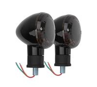 HHRDYY Turning Indicator 2Pcs Motorcycle Turn Signal Light Retro Indicators For Bolt XV950 XV 950 R/C Spec 2014-2018 Front Rear Blinker Lamp Signal Lamp(Color 5)