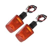 HHRDYY Turning Indicator Moto Indicators Turn Signals Light Lamp For Suzuki DR 350 650 125 200 250 250S 350S GSXR 750 1100 RF600 RF900 Bandit 1200 Short-Stem Signal Lamp