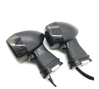 HHRDYY Turning Indicator Motorcycle Front Turn Signal Light Indicators Lamp For Kawasaki For ZX750-H1 For Ninja For ZX-7 For ZX7R For ZR-7S For ZRX1200S Signal Lamp(Smoke)
