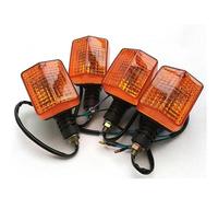 HHRDYY Turning Indicator Motorcycle Stop Signal Turn Lights For For CBT125 Motorbike Front Rear Turning Indicators Blinker Lamp Signal Lamp(4 pcs)