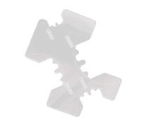HHRJNUST Clear Acrylic Template Stencil with Zipper, Quick Installation Tool for Leathercraft