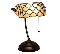 HHRLCH Bankers Lamp Lamp Desk Lamp Vintage Lamp Table Lamp Bedside Lamps Reading Lamps for Bedside Table Study Office Base W11 H15 Grape blossom