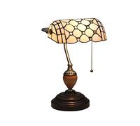 HHRLCH Bankers Lamp Lamp Desk Lamp Vintage Lamp Table Lamp Bedside Lamps Reading Lamps for Bedside Table Study Office Base W11 H15 Grape blossom