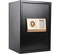 HHRLCH Fireproof Waterproof Cabinet s Digital -Electronic Steel with Keypad Locked Cabinet Large s for Home Money Office Hotel Business on the Floor Personal Security He