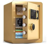 HHRLCH Fireproof Waterproof s and Lock es Money Digital Fingerprint Security Cabinet s for Home Business Office Hotel Money Document Passport for Home Office Ca