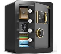 HHRLCH Fireproof Waterproof s and Lock es Money Digital Fingerprint Security Cabinet s for Home Business Office Hotel Money Document Passport for Home Office Ca