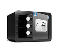 HHRLCH Fireproof Waterproof Security Digital Cabinet Fireproof Steel Home Small 25cm/30cm/45cm Password Key Locks The Cash Drawer for Office Business Hotel