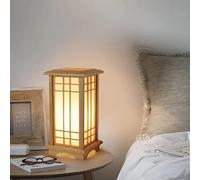 HHRLCH lamp Bedside Lamp Wooden Floor Lamp Standing Light Lamp Living Room Table Lamp Shade Light Bedroom Bedside Night Light Home lamp Household faucets