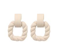 HHRLCHX Earrings Packs Rectangle Earrings For Women Acrylic Square Earrings Geometric Statement Earrings Clip on Hoop Earrings Women