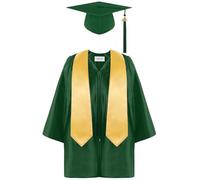 hhsbeauty Boys Girls Preschool Kindergarten Unisex Graduation Gown Cap Set With 2024 Tassel And Graduation Sash For Child Kid Long Sleeve Undershirt You Sound like A Girl