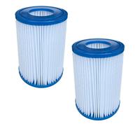 HHTBEST2 Swimming Pool Filters Compatible with Bestway 2 II Flowclear 2 PACK