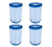 HHTBEST2 Swimming Pool Filters Compatible with Bestway 2 II Flowclear 4 PACK
