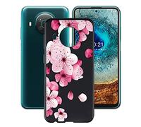 HHUAN for Nokia X20 (6.67 inch) Phone Case, Slim Black Shock Absorption Soft Silicone TPU Cover Case [Ultra-Thin and Highly Protective] for Nokia X20 - WM113