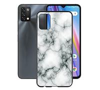 HHUAN for Umidigi A11 (6.53 inch) Phone Case, Slim Black Shock Absorption Soft Silicone TPU Cover Case [Ultra-Thin and Highly Protective] for Umidigi A11 - WM73