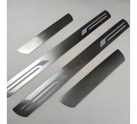 HHUIYUYY 4 pcs Stainless Steel Car Door Sill Protector for BMW X5 4 (IV) G05 I 2018-2023, Kick Plates Threshold Styling Decoration Accessories.