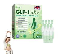 HHVB GLP-1 Six-in-One Health Solution Oral Liquid, Advanced GLP-1 Oral Liquid, GLP1 Multi-Action Drops, Natural Herbal HHVB GLP1 Six in One Suitable for All Men and Women (1 Pack)