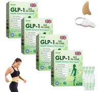 HHVB GLP-1 SIX-in-ONE Health Solution Oral Liquid, Advanced GLP-1 Oral Liquid, HHVB GLP-1 Drops, GLP-1 Oral Solution, GLP-1 Peptide Complex Serum, Natural Plant Extract, for Men & Women (4)