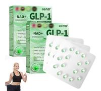 HHVB GLP-1 Slimming & Health Ultra Concentrated Essence Liquid Beads, Advanced GLP-1 Capsules, NAD+ Capsules Serum, HHVB Essence Liquid Beads, for All Body Types (2)