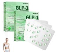 HHVB GLP-1 Slimming & Health Ultra Concentrated Essence Liquid Beads, Natural GLP-1 Capsules, HHVB Essence Liquid Beads, Natural Ingredients, for All Body Types (2 Box)