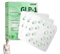HHVB GLP-1 Slimming & Health Ultra Concentrated Essence Liquid Beads, Natural GLP-1 Capsules, HHVB Essence Liquid Beads, Natural Ingredients, for All Body Types (1 Box)