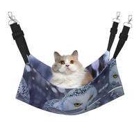 Hhwwtye Arctic Owl Cat Bed Hammock,Free Standing Cat Bed For Indoors And Outdoors,Easy Assembly