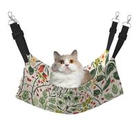 Hhwwtye Beautiful Flowers Cat Bed Hammock,Free Standing Cat Bed For Indoors And Outdoors,Easy Assembly