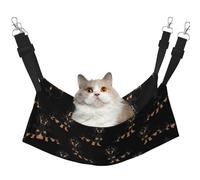 Hhwwtye Dachshund Weiner Pet Dogs Cat Bed Hammock,Free Standing Cat Bed For Indoors And Outdoors,Easy Assembly