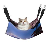Hhwwtye Mount Fuji Japan Cat Bed Hammock,Free Standing Cat Bed For Indoors And Outdoors,Easy Assembly