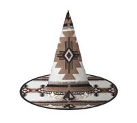 hhxvcv Halloween Aborigines Print Witch Hat Pointed Cap | Costume Cosplay Role Play Festival Carnival Headband Masquerade Indoor Outdoor Women Men Ladies Pointed horn cap Gift