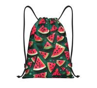 hhxvcv M Drawstring Dream Watermelon Print Bags Backpack Lightweight