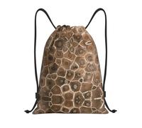 hhxvcv S Drawstring Petoskey Stone Print Bags Backpack Lightweight | Gym Traveling Tote Sport Storage Beach Swimming Shopping Yoga String Trip Sack Dance Travel