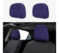 hhxvcv Universal Car Headrest Cover 2 Pcs - Ghost swarm Full Print, Comfortable & Elastic, Perfect for Vans, SUVs, Trucks
