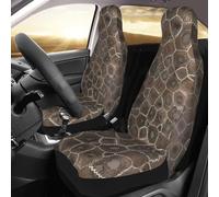 hhxvcv Universal Petoskey Stone Print Auto Front Seat Covers â€“ Fits Car SUV Sedan Truck, Washable, Breathable