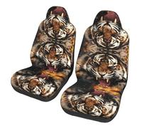 hhxvcv Universal Roaring Tiger Print Auto Front Seat Covers â€“ Fits Car SUV Sedan Truck, Washable, Breathable