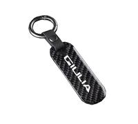 HHYHUJYG Car Key Ring for Car, For Alfa Romeo Giulia,Car Key ring Key Chain,Key Chain Lanyard,Anti-Lost Keyring,Portable Keychain,Resistant Car Key Ring,B-OneSize