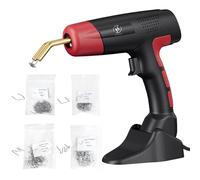 HHYSSG 70W Plastic Welder Plastic Welding Kit,Hot Stapler Kit,Plastic Welder Repair Kit with 200PCS Hot Staples for Bumper Repair(Blue）