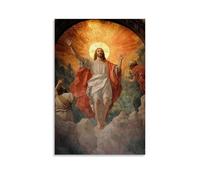 HHYXMJLL Christian Mural- The Resurrection - Christs Victory Over Death Stylish Wall Hanging Art - Decorative Poster Mural20x30inch(50x75cm)