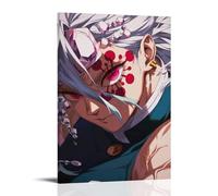 HHYXMJLL Demon Slayer Tengen's Gem - Adorned Gaze Stylish Wall Hanging Art - Decorative Poster Mural16x24inch(40x60cm)