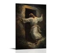 HHYXMJLL The Resurrection Dawn - Christ Emerging from The Tomb Stylish Wall Hanging Art - Decorative Poster Mural20x30inch(50x75cm)