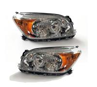 HHYXXX For Rav4 For Rav-4 2005-2009 A Pair Auto Headlights Headlamp Assembly Driver Headlight Assembly(Dark Grey)