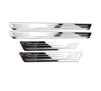 HhyY6LL 4 Pcs Car Door Sill Protector Strips for Peugeot 3008 First Generation (T8) 2008-2012 2013 2014 2015 2016,Anti Scratch Threshold Edge Entry Guard Stickers Kick Plates Accessories,A-Type~a