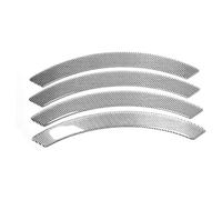 HhyY6LL 4 Pcs Fender Flare Protector for BYD Song 2020-2025,Anti-Scratch Vehicle Wheel Well Trim Shield Guard Anti-Collision Decals,B-Silver