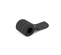 HhyY6LL Car Boot Sill Protector for JAGUAR E-PACE F-PACE F-Type XE XF XFR I-PACE S-Type XJ6 XJ8 XJL,Anti-Scratch PVC Rear Bumper Protector Tailgate Styling Accessories,A-Black-Suv