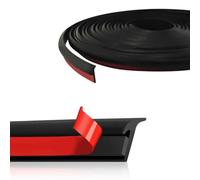 HHZL Rubber Edge Trim T Molding Seal Strip Car Windshield Edge Weather Stripping 16.4FT/5M Rubber T-Type Seal Strip for Headlight Sealant/Fender/Wheel Eyebrow Trim Self Adhesive Weatherstrip(6mm)