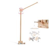 HI BABY MONMENT Crib Mobile Arm - Baby Mobile Hanger with 360° Vertical Adjustment, Stabilizing Attachment for Added Safety, Mobile Arm for Crib, Sturdy & Secure Design for Nursery Mobile