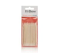 Hi Brow Orange Wood Sticks (pack of 25)